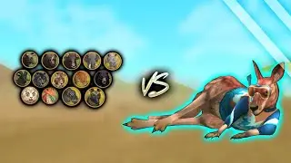 WildCraft: Kangaroo vs ALL BOSSES • 🦘 •