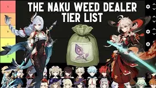 The Genshin Characters As Naku Weed Dealers Tier List ( Genshin Impact Re Upload)