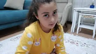 Slıme yaptık. Slaym yapımı😊