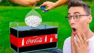 EKSPERYMENT: BALON z MENTOSAMI vs COCA COLA