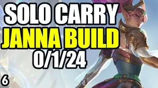 INSANE KDA Janna Build - Unranked to Diamond Season 13 ep 6
