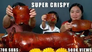ROASTED WHOLE PIG MUKBANG collab with 