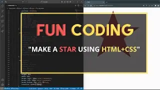 Make a STAR using HTML dan CSS