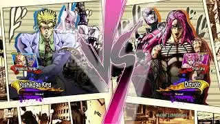 Jojo All Star Battle R Yoshikage Kira VS Diavolo