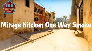 CSGO: Mirage One Way Smoke (Kitchen) | Mirage Tricks (2021)