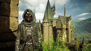 Hogwarts Legacy - Black Beast Robe / Black Duellist’s Mask Mod (Showcase)