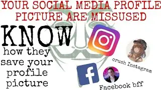 KNOW HOW YOUR SOCIAL MEDIA PROFILE PICTURE ARE MISSUSED|PROFILE PICTURE| #socialmedia #hacker #dp