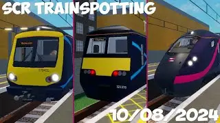 Trains At Westwyvern 10/08/2024 - SCR Trainspotting - Roblox Stepford County Railway
