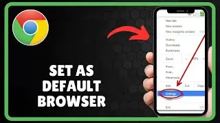 How to set google chrome as default browser