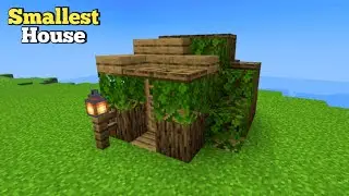 ⚒️Minecraft | How to Build a Smallest House