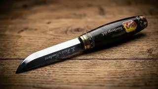 Raseborg Suojeluskunta puukko knife. Made in Finland 