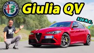 Alfa Romeo Giulia Quadrifoglio — обзор и тест-драйв | Alfa Romeo Giulia Quadrifoglio full review