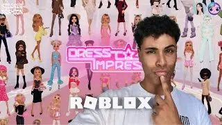 Jugando a DRESS TO IMPRESS en ROBLOX por primera vez