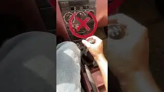 The manual transmission car can't put it in gear, try this operation!