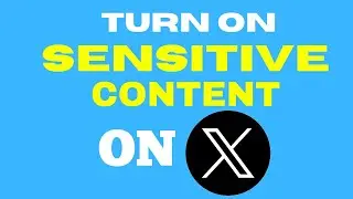 How To Change X (Twitter) Settings to See Sensitive Content || Tech Bite Pro.