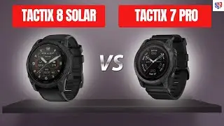 Garmin Tactix 8 Solar VS Garmin Tactix 7 Pro