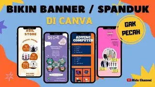 Cara Membuat Banner di Canva Hp