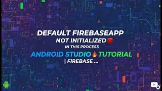 fix Default FirebaseApp is not initialized in this process | Android Studio Tutorial | Firebase
