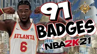 91 BADGES! THE BEST SCORING MACHINE BUILD ON NBA 2K21 (NEXT GEN)