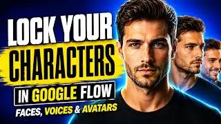 How to Lock Characters, Voices & Avatars in Google Flow | Full Character Workflow