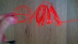 Flexible EL Wire  -  RED