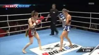 谷山佳菜子(Kanako Taniyama) vs マリナ・ゾエワ（Marina Zueva）