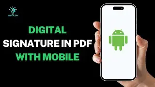 How to Digital Signature in PDF With Mobile