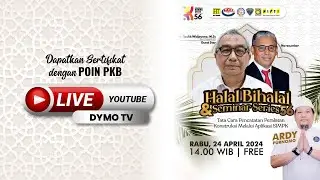 HALAL BIHALAL DYMO GROUP dan Webinar Series #56