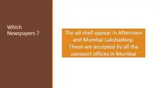 Change of name ads in Newspapers