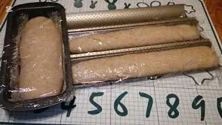 Очень вкусный Хлеб 🍞 на дрожжах (сухих), прост да вкусен!
