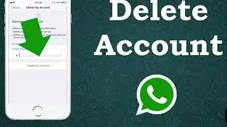 How to delete whatsapp account in iPhone | how to remove whatsapp account  in iPhone 📲
