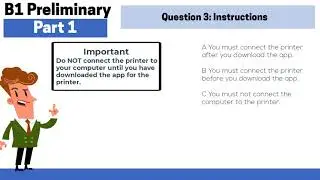 B1 Preliminary Reading Part 1