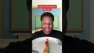 School Pizza Parties Be Like 🤣 (subscribe) 