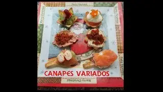 Canapés para fiestas, fáciles y rápidos