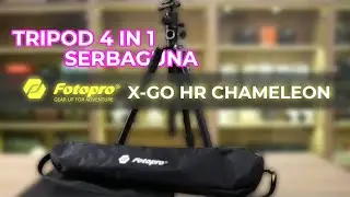 Fotopro X-Go HR Chameleon, Tripod 4 in 1 Serbaguna!!!
