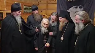 1апреля 2024 года отцы оптинские посетили о.Илия в скиту Дмитрия Солунского