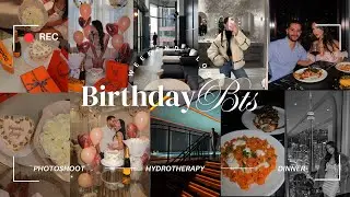 BTS Birthday VLOG: Hydrotherapy, Pinterest Photoshoot & Toronto Skyline!