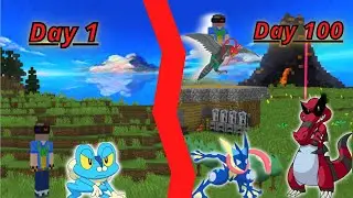 I Survived 100 Days In Minecraft Pixelmon Survival (Here's What Happened)