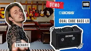 BOSS Dual Cube Bass LX - L'ampli compact le plus évolué ?
