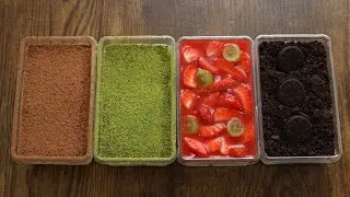 Làm nhanh nhiều vị bánh Tiramisu đơn giản mà siêu ngon | Tiramisu douyin |Bánh không dùng lò/no bake