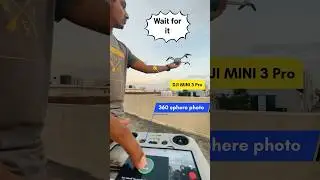 How to click 360 photo on DJI MINI 3 pro 