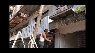 ACP Penal Installation I Aluminium composite panel work ( part 2 )