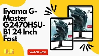 iiyama G-Master G2470HSU-B1 24 Inch Fast (FLC) IPS LCD, 165 Hz, 0.8 ms, FreeSync Premium, Full HD