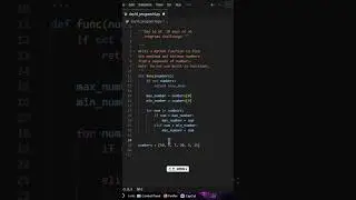 Day 16 -  Python program to find max and min numbers without using built-in function