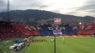 Himno Antioqueño - Banderazo - DIM - Medellin vs Junior 2015