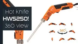 Hot knife cutter HWS250! - 360° Product View
