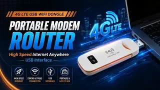 How to Setup 4G LTE USB Wifi Dongle | Best Budget Modem for Laptop & Car