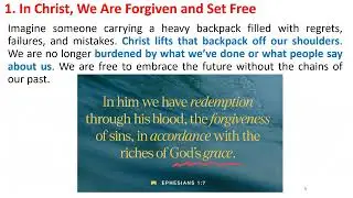 Topic 133 Who We Are in Christ
