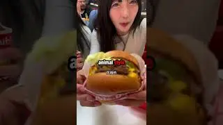 NEVER IN JAPAN! Japanese Teacher tries 🍔 IN-N-OUT in 🇺🇸 USA! 😂 