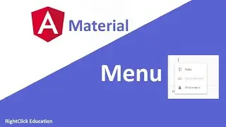 Angular Material Menu | Angular Material Tutorial 16